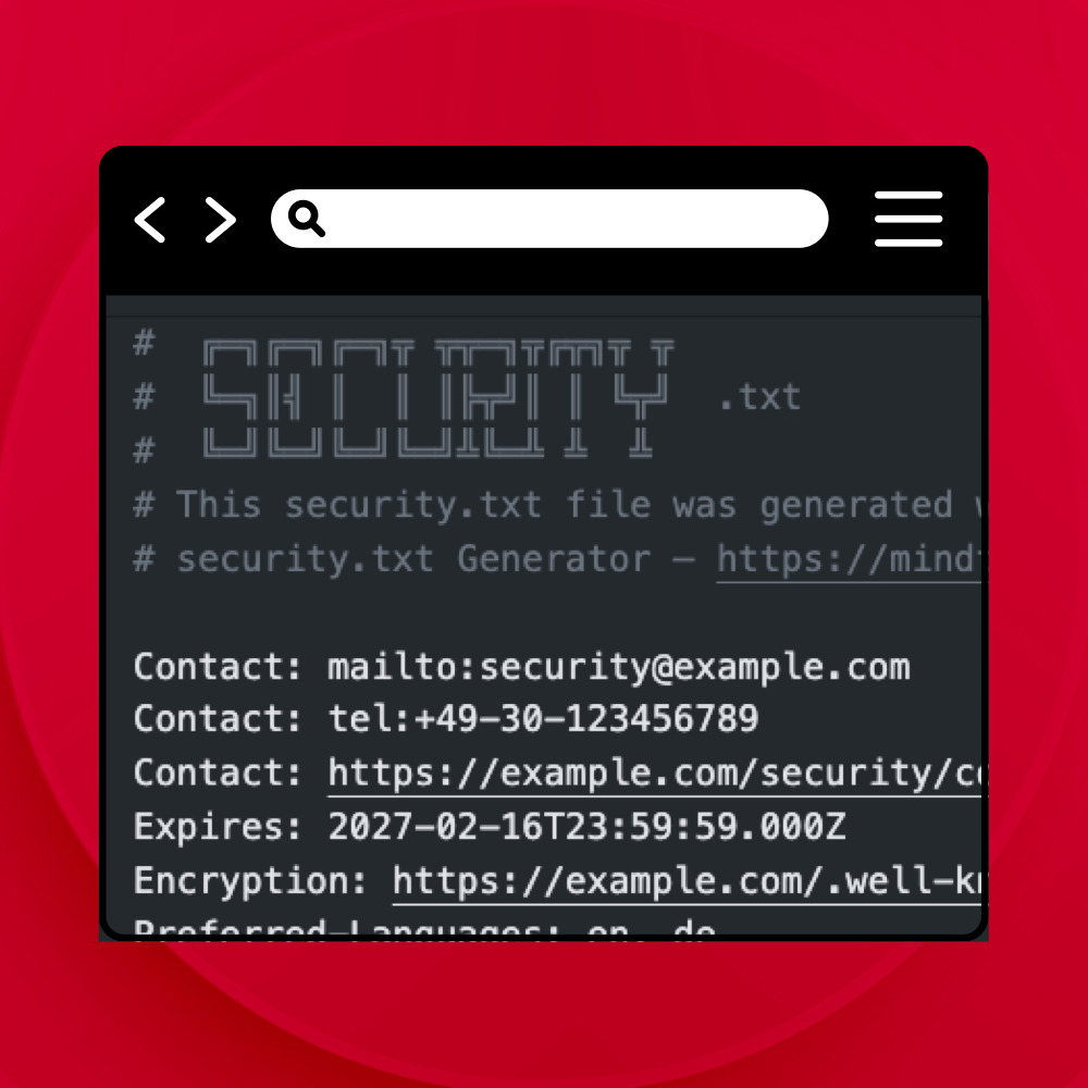 What is the security.txt and why is it important for companies?